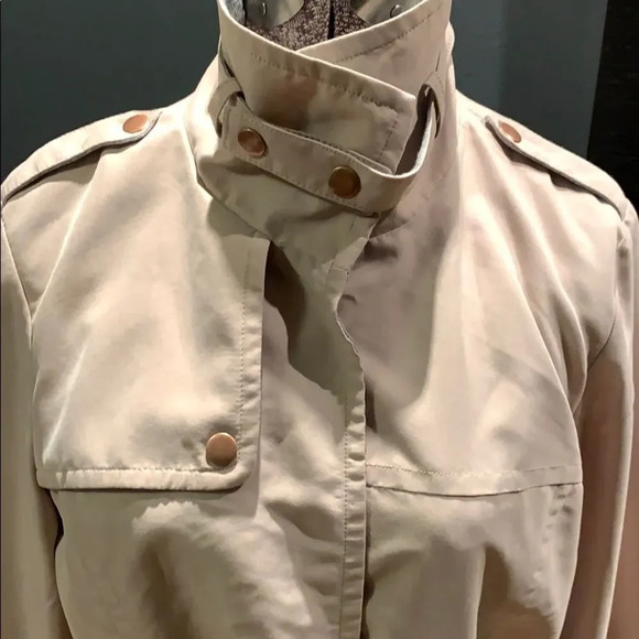 Waverly Grey camel belted/ snap accent jacket, 6 - Picture 5 of 11